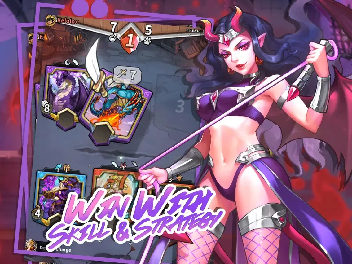 Tangkapan skrin Card Monsters: 3 Minute Duels iPad 