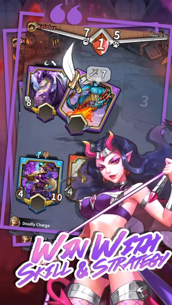 Tangkapan skrin Card Monsters: 3 Minute Duels