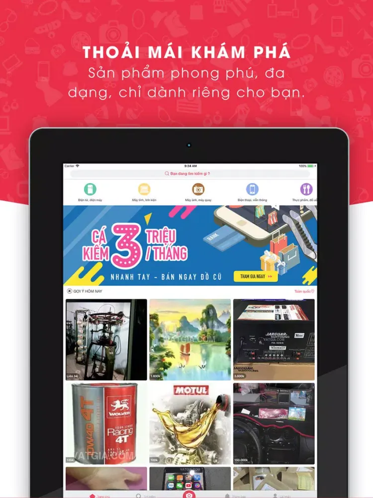 Capturas de tela do Mua Bán Hay - Mua và bán đồ cũ iPad 