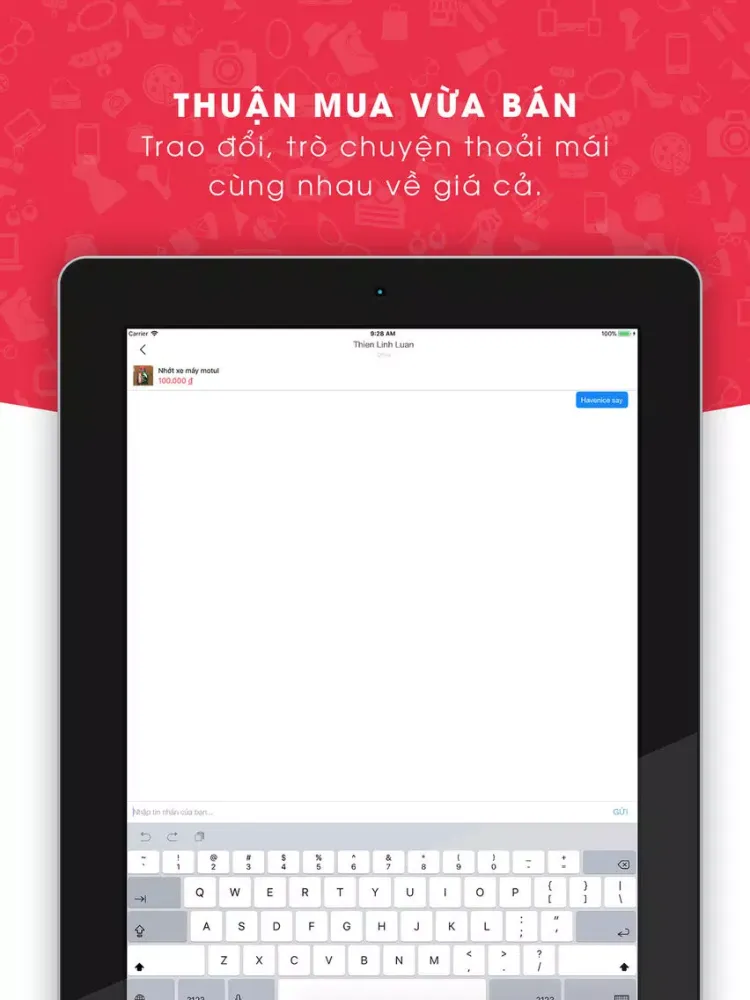Capturas de tela do Mua Bán Hay - Mua và bán đồ cũ iPad 