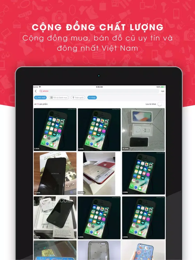 Capturas de tela do Mua Bán Hay - Mua và bán đồ cũ iPad 