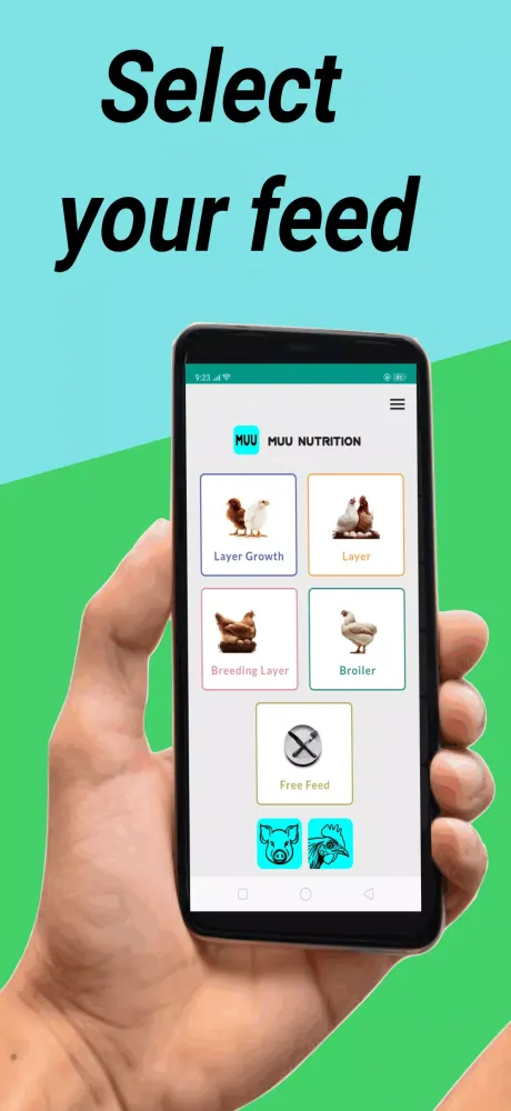 MUU Nutrition, swine & poultry سکرین شاٹس