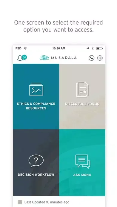 M-Ethics & Compliance Screenshots