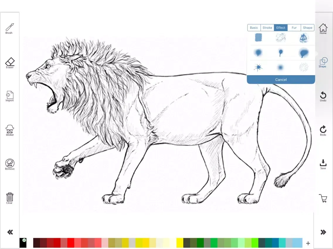 Tangkapan skrin Drawing Pad Painting,Sketching iPad 