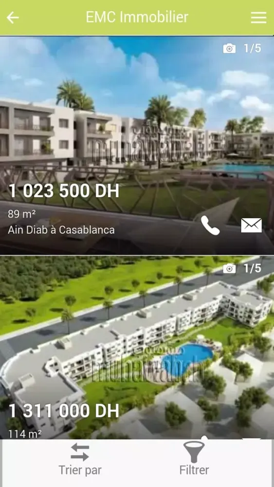 EMC Immobilier 스크린샷