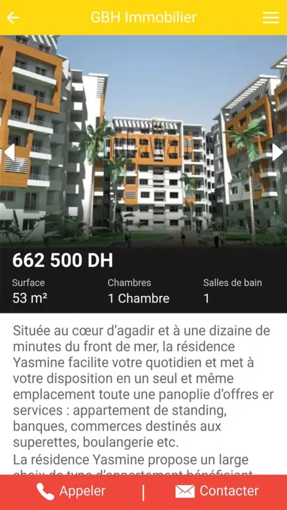 GBH Immobilier سکرین شاٹس