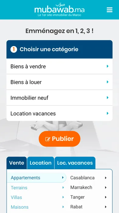Mubawab - Immobilier au Maroc应用截图