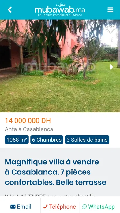 Mubawab - Immobilier au Maroc应用截图