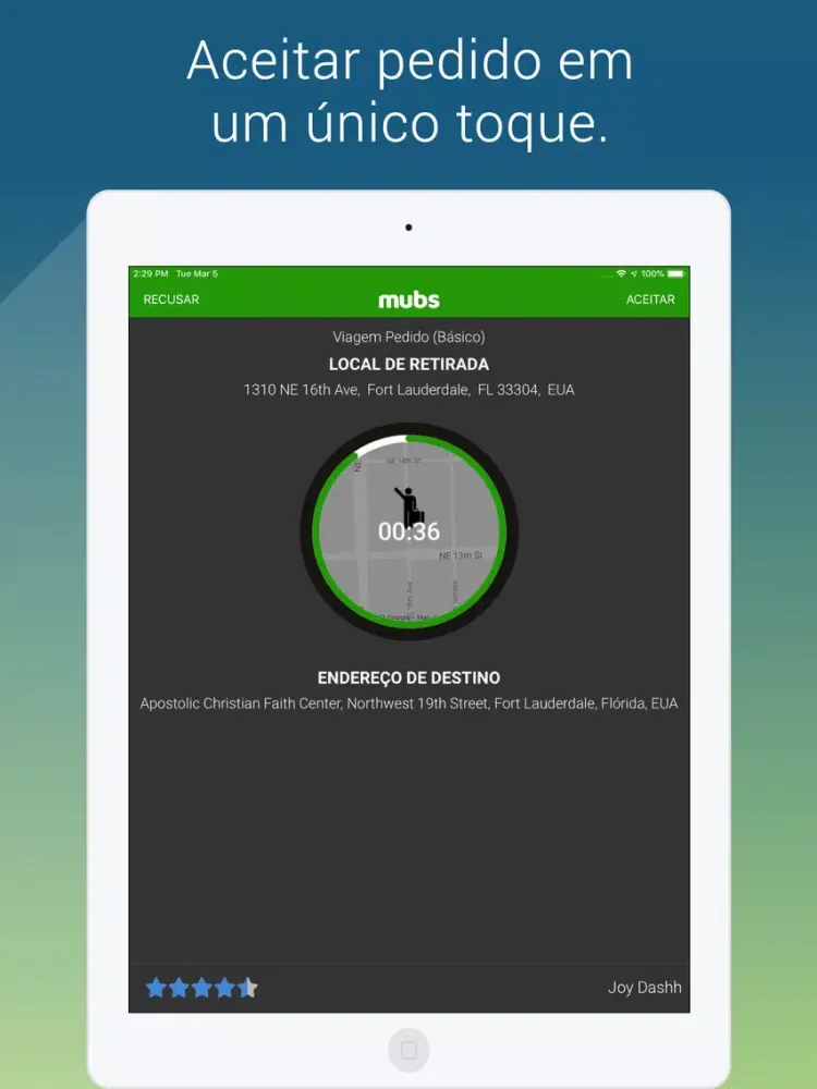 MUBS Service iPad  स्क्रीनशॉट