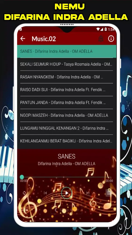 Tangkapan layar NEMU - Difarina Indra Adella