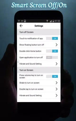 Smart Screen Off/On Screen Off Screenshots