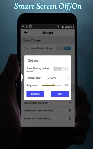 Smart Screen Off/On Screen Off Screenshots