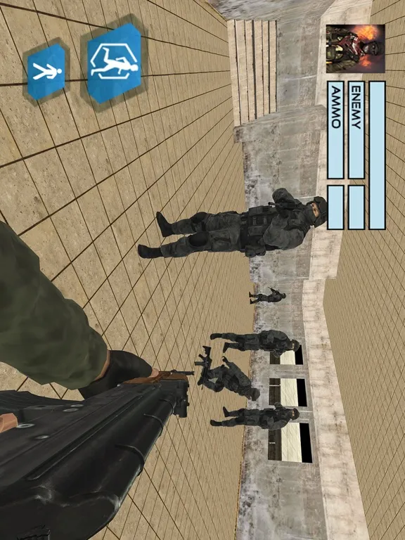 Modern Commando Frontier War iPad  Ekran Görüntüleri