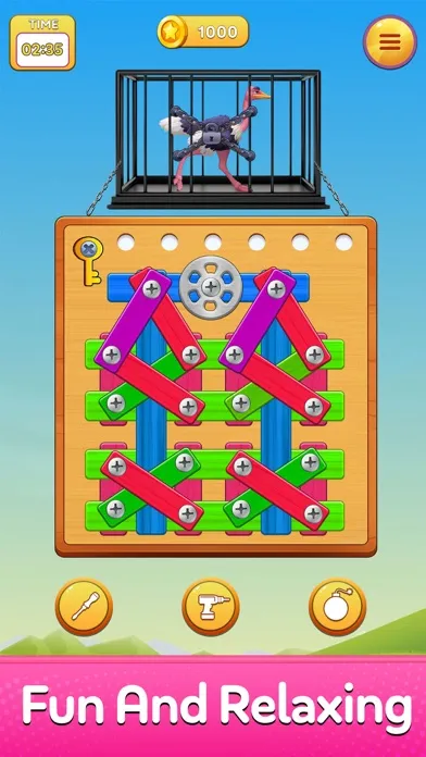 Capturas de pantalla de Dino Nuts & Bolt: Puzzle Games