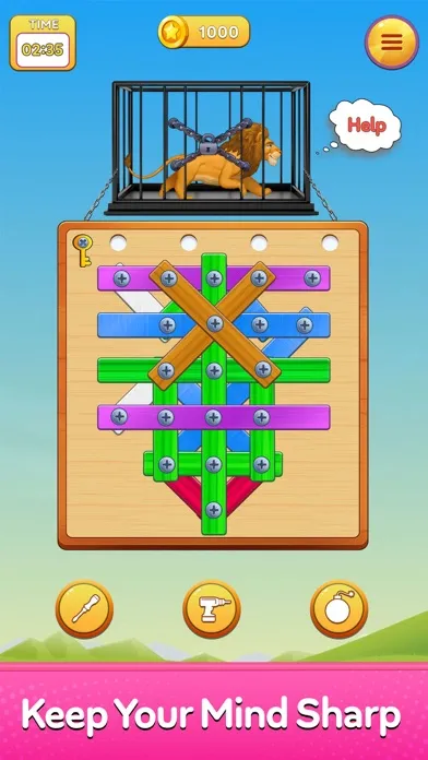 Capturas de pantalla de Dino Nuts & Bolt: Puzzle Games