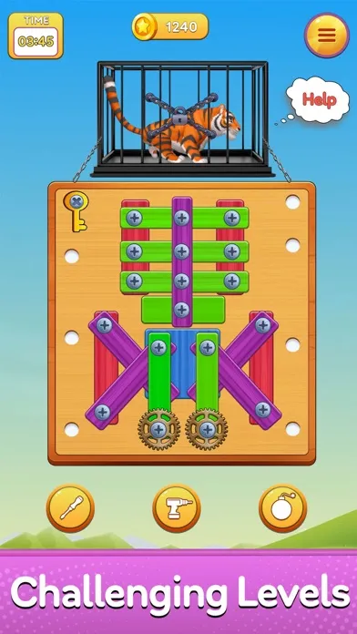Capturas de pantalla de Dino Nuts & Bolt: Puzzle Games