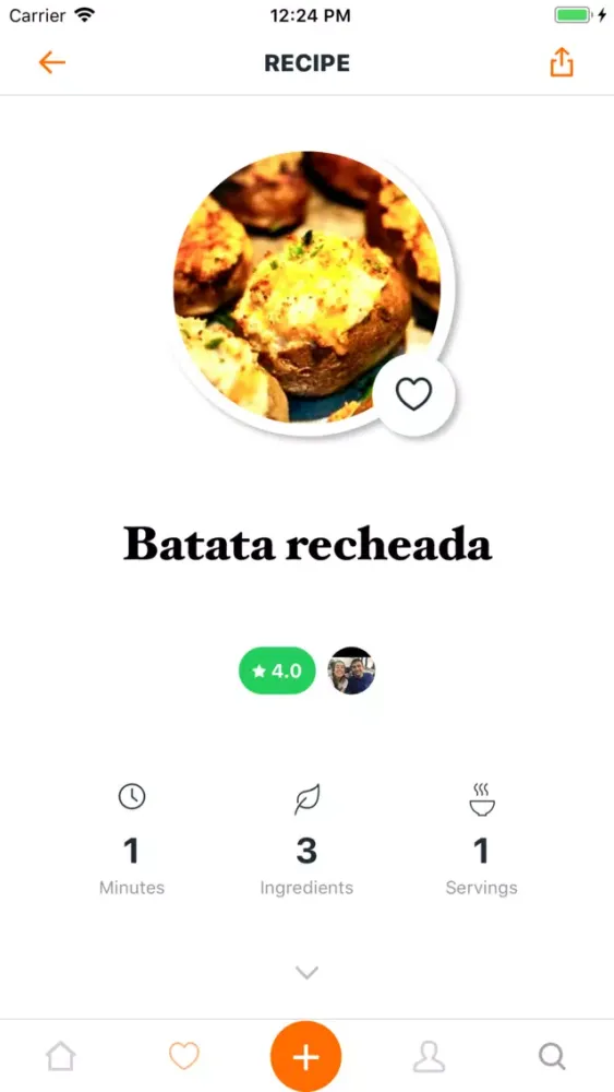 BonApp Food e Recipes Ekran Görüntüleri