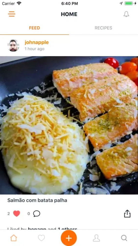 BonApp Food e Recipes Ekran Görüntüleri