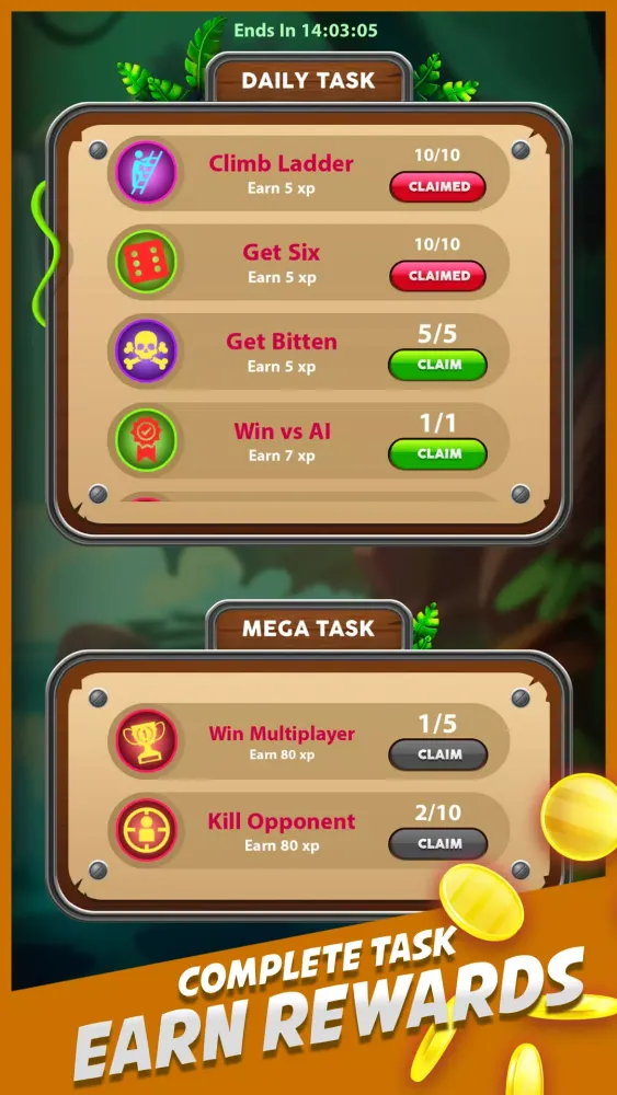 Snakes and Ladders 3D Online Screenshots