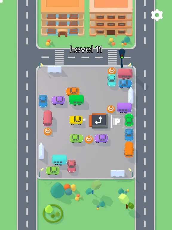 Zrzuty ekranu Car Park Puzzles iPad 