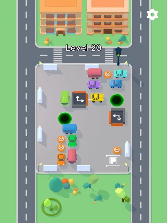 Zrzuty ekranu Car Park Puzzles iPad 