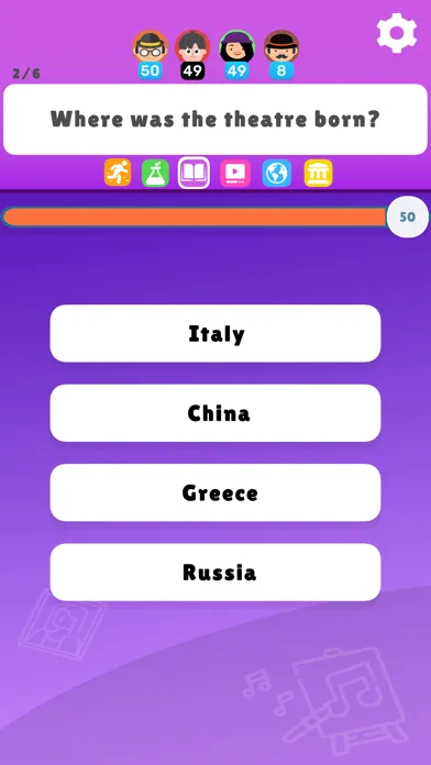 Capturas de tela do Rolling Words!