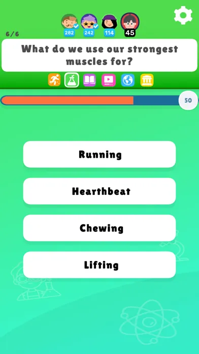 Capturas de tela do Rolling Words!