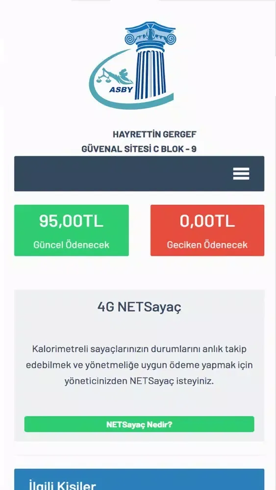 Adalet Bina Yönetimi 스크린샷