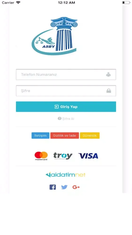 Adalet Bina Yönetimi 스크린샷