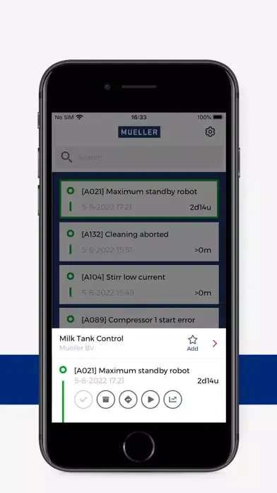 ภาพหน้าจอของ Mueller Connect