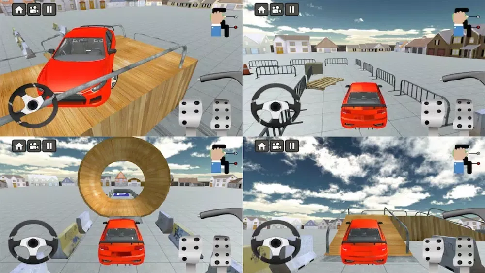 Sport Car Park Simulation 3D Screenshots