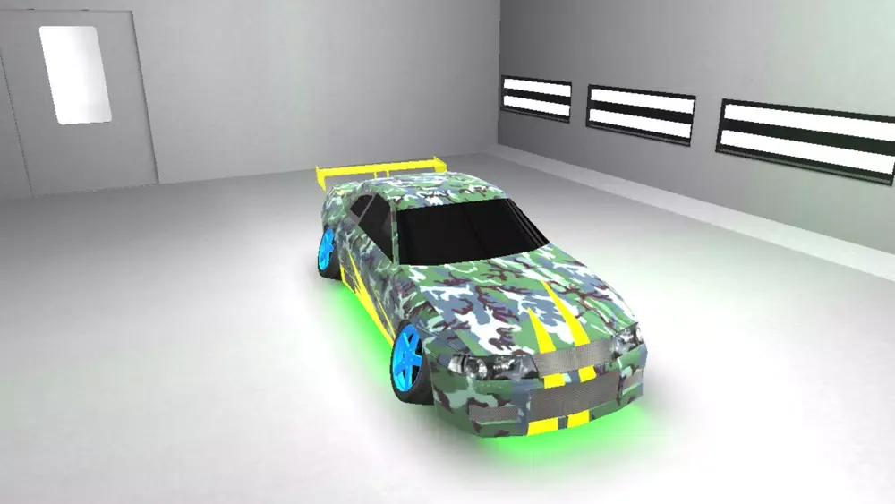 ภาพหน้าจอของ Car Modified Tuning System