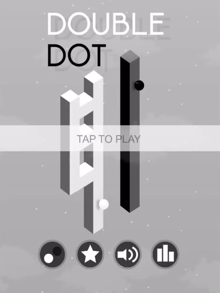 Tangkapan skrin Double Dot. iPad 