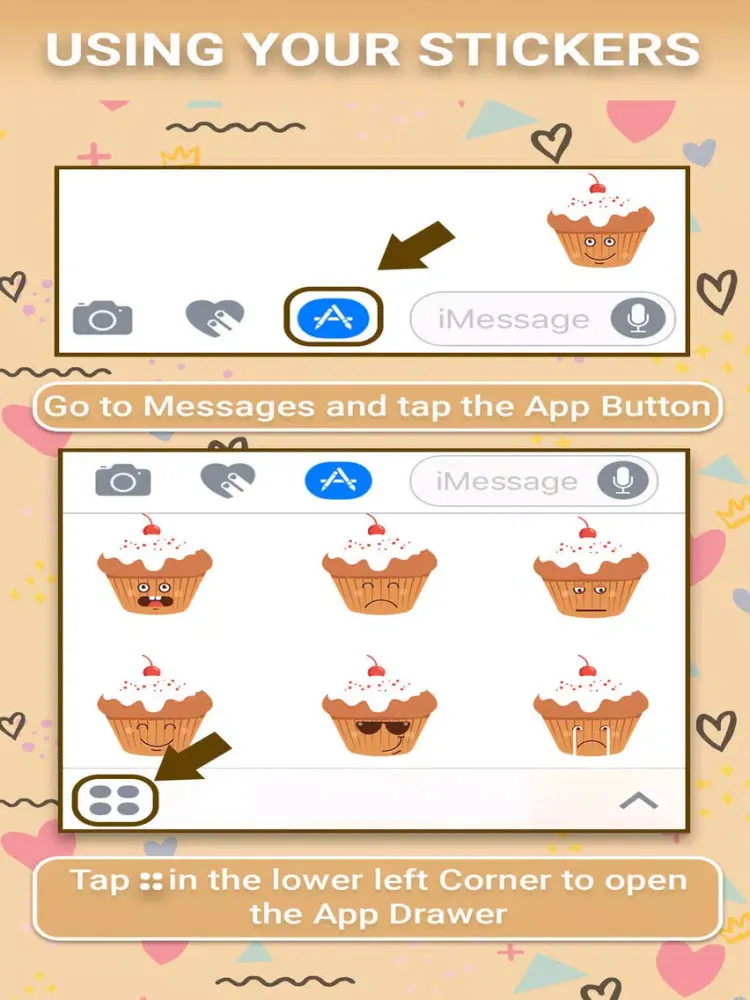 Muffin : Emoji & Stickers iPad 应用截图
