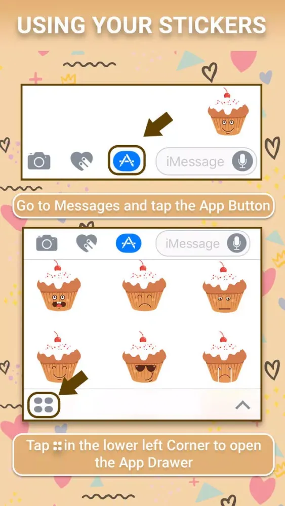 Muffin : Emoji & Stickers应用截图
