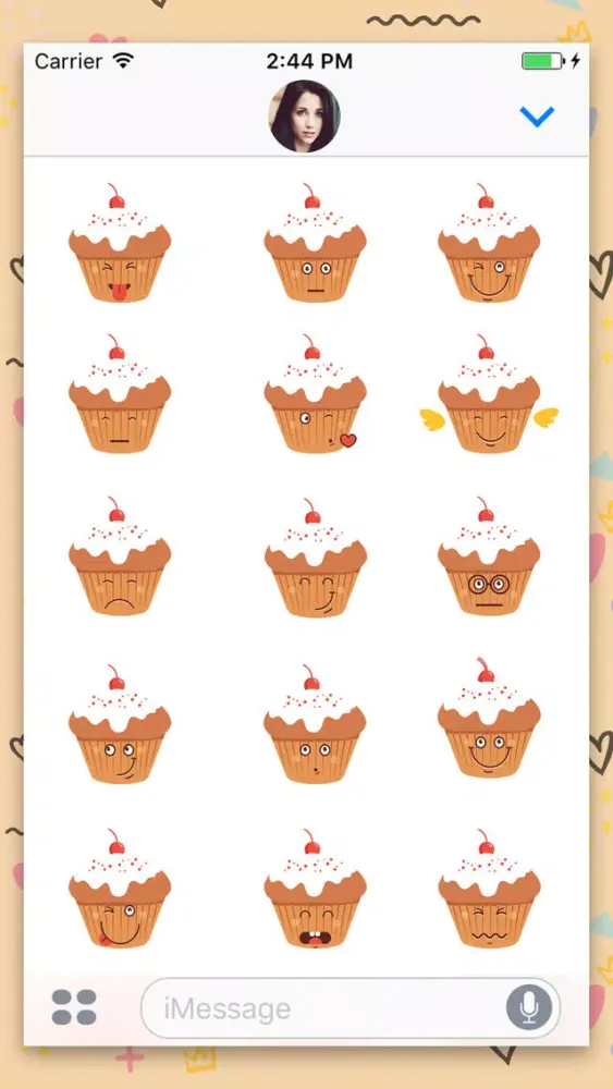 Muffin : Emoji & Stickers应用截图