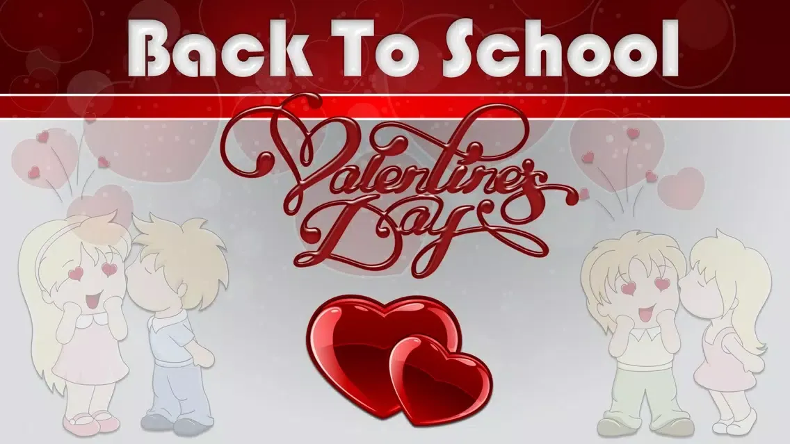 Capturas de tela do Back2School Valentine