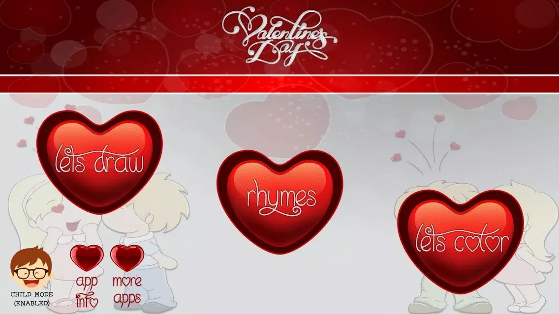 Capturas de tela do Back2School Valentine