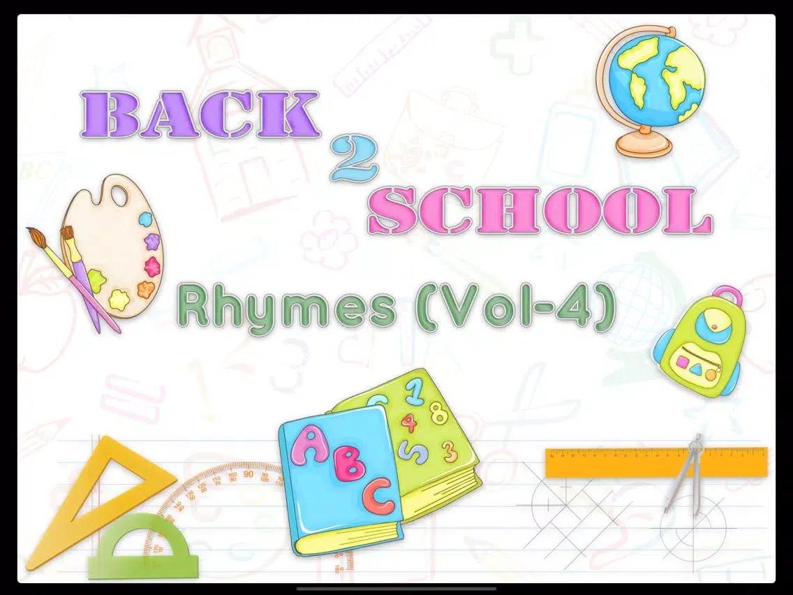 Back2School Rhymes Vol4 iPad  स्क्रीनशॉट