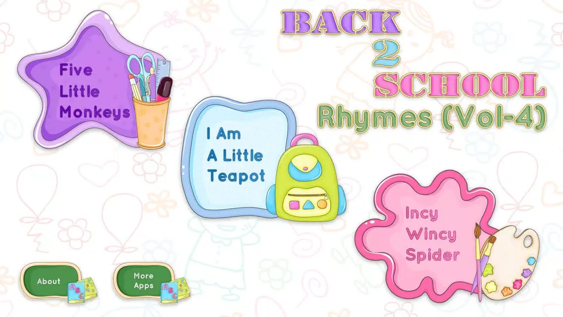 Back2School Rhymes Vol4 स्क्रीनशॉट