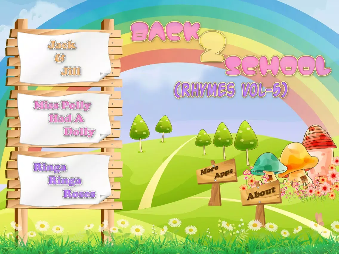Back2School Rhymes Vol5 iPad  স্ক্রিনশট