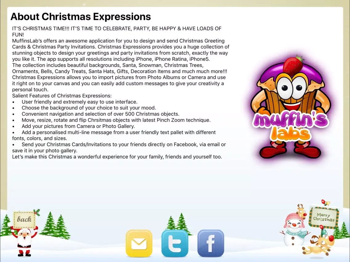 Christmas Expressions iPad  স্ক্রিনশট