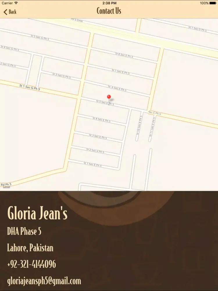 Captures d'écran de Gloria Jean's DHA Phase-V iPad 