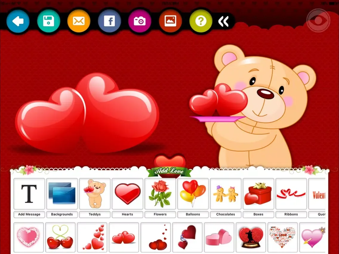 صور LoveXpressionsHD Pro iPad 
