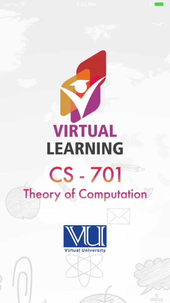Tangkapan layar CS701 - Theory of Computation