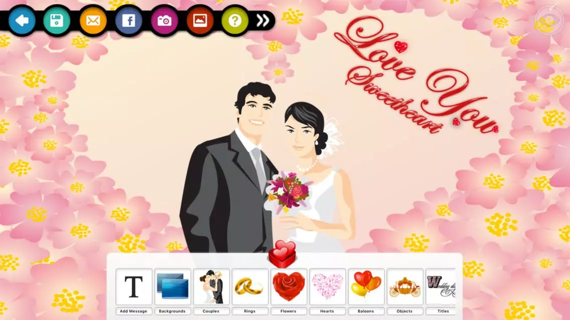 Ảnh chụp màn hình của Wedding Expressions
