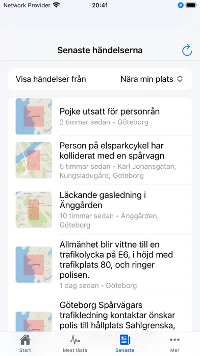 BPK: Polisens händelser应用截图