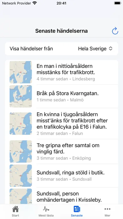 BPK: Polisens händelser应用截图