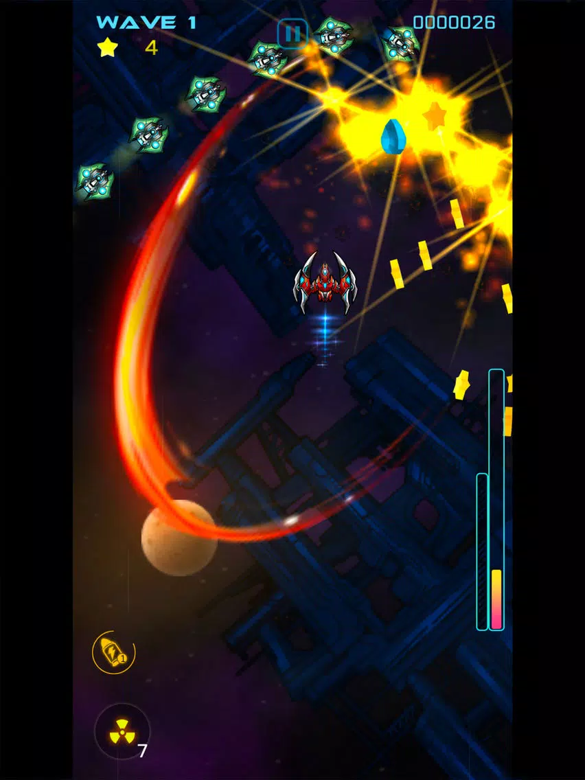 space combat-the best outer shooting game in 2016 iPad 應用截圖