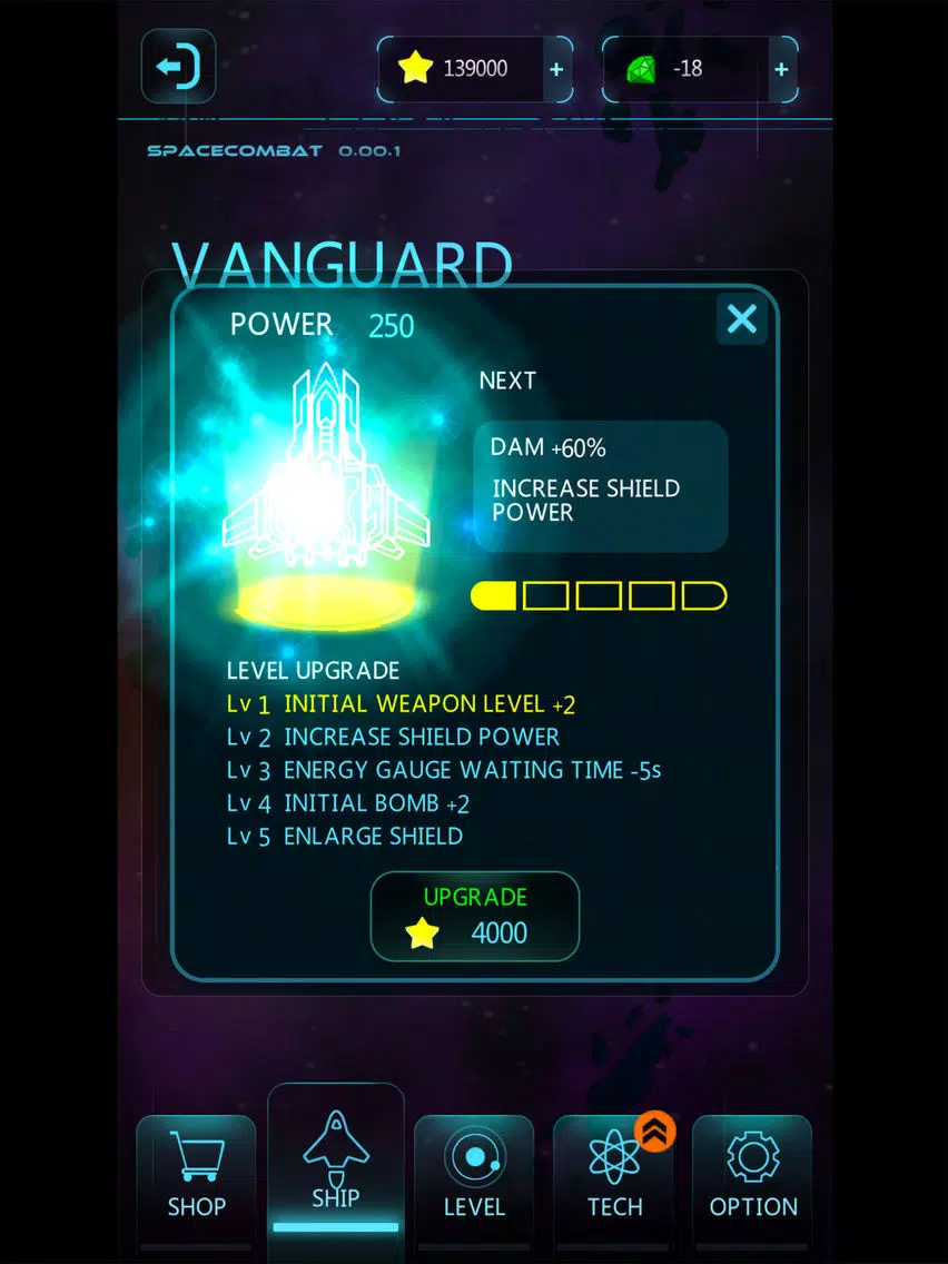 space combat-the best outer shooting game in 2016 iPad 應用截圖